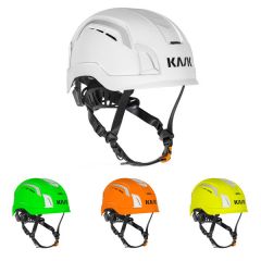 Kask Zenith X AIR Hi-Viz veiligheidshelm-overzicht schuin vooraanzicht