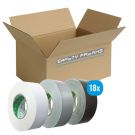 Nichiban duct tape 50 mm x 50 m - doos 18 rollen