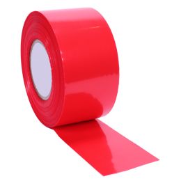 Afzetlint 75 mm x 250 m rood 