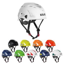 Kask Plasma AQ Hi-Viz veiligheidshelm-overzicht schuin vooraanzicht
