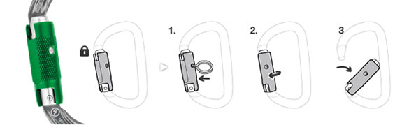 Pin Lock karabiner.